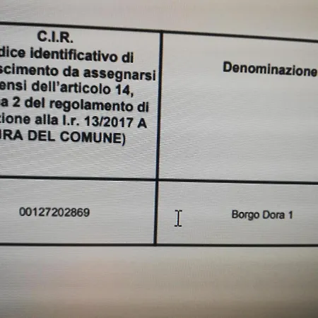 Borgo Dora 1 *